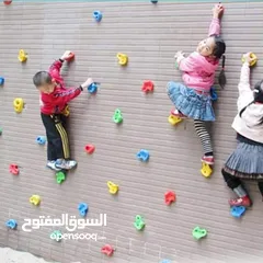  2 حجارة تسلق للمدارس والروضات الحضانات