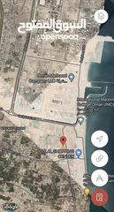  2 ارض تجاري مخازن في صحار بالقرب من الميناء فرصة للشركات للشراء