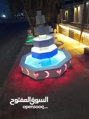  4 تصميم خارجي شلالات باربكيو