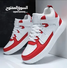  3 Sports shoes (red and white) BRAND NEW with free delivery