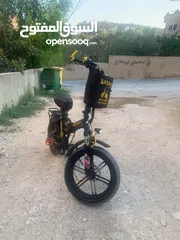  3 بسم الله موجود بسكليت كهربا عجل عريض جنط مغنيسيوم بسكليت نضيف وحالتو جديده مستعمل مش مهيون بطاريه 48