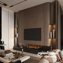  26 شقة فاخره طابق ارضي مساحة 132 متر+ ترس 100 م  / دير غبار ( اقساط من المالك مباشره )