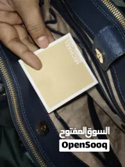  7 MICHAEL KORS Sutton Saffiano Leather Large Satchel Navy