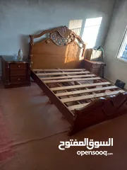  2 غرفه نوم خشب لاتيه بحاله جيده جدا للبيع الموقع عمان الجبيهه السعر 100 دينار