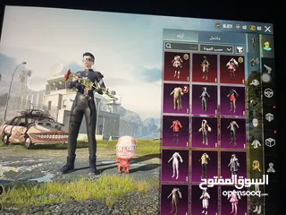  5 أحساب ببجي ماشاءالله عليه شوف الوصف