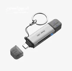  10 قارئ كروت ذاكرة مدخل سريع النقل من هيكسيمي Hiksemi Card Reader CR01 USB3.0 & Type-C