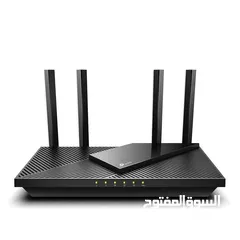  13 راوتر انترنت شبكات انترنت وايرلس تي بي لينك TP Link Dual Bands Router AX55 for internet connection