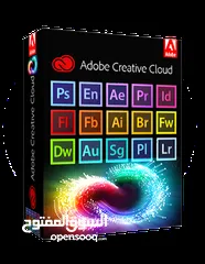  1 جميع برامج شركة Adobe الأصلية الرسمية مع ضمان مدى الحياة