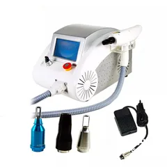  4 جهاز ليزر ND YAG  لإزالة الوشم والندبات والوحمات والتقشير الكربوني بالليزر
