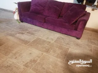  2 طقم كورنر لون خمري