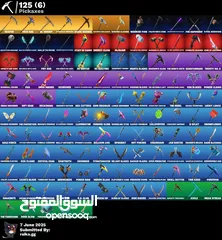  3 حساب فورت نايت فيه سيزون 3 و سكنات نادره الحساب في الصور