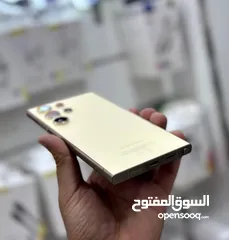  6 عرض خاص : Samsung S24 ultra 256gb هاتف بضمان الوكيل نسخة الشرق الاوسط بحالة الوكالة مع ملحقاتة