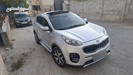  10 كيا سبورتج جتي لاين 2016ماتور2000ديزل فلل اضافات مع فتحة سقف بنوراما  بسعر حررررق كاش دهان شركة