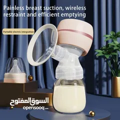  7 شافطة حليب الأم الكهربائية المحمولة قابلة لإعادة الشحن شاشة LED  الرضاعة الطبيعية شفط مضخة حليب الثد