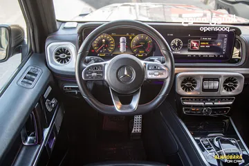  9 Mercedes G500 2020  السيارة بحالة ممتازة جدا