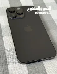  3 iPhone 14 Pro Max black 128GB used like new/ 445JD