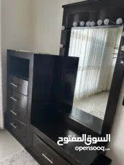  3 غرفة نوم مستعمل خشب زان بحالة ممتازة