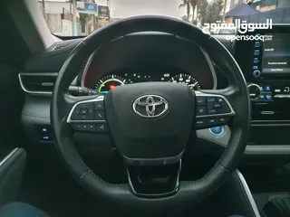  2 تويوتا هايلاندر 2020 هايبرد فحص كامل XLE فل كامل مع فتحه جمرك جديد بحالة الوكاله بسعر مغري