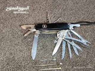  10 فيكتورينوكس victorinox multitool swiss champ متعددة المهام edc سكين سويسرية