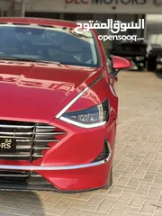  4 2021 Hyundai Sonata SE هيوانداي سوناتا اس اي بحالة ممتازة جدا قسط شهري 925