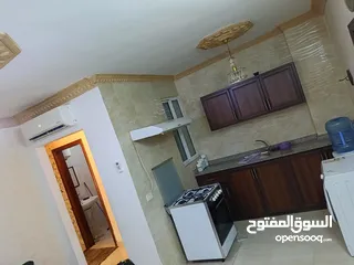  9 شقه مفروشه للايجار خلف المستشفى التخصصي اربد