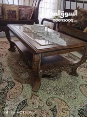  2 طقم كنب خشب زان