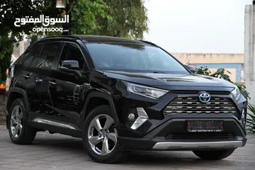  1 تويوتا RAV4 Limited وارد الشركة المركزية 2021 قاطع مسافة 51.000 km