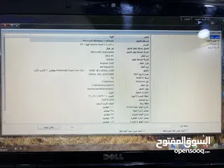  2 جهاز لابتوب مستخدم جهاز نظيف نقصة بطارية  مواصفات الجهاز موجودة بـ الصور