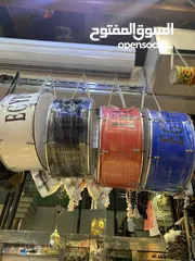  2 طبل وجه شفاف Drum Head وجه براعي