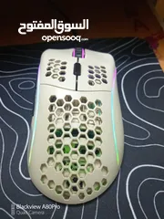  1 ماوس Glorious Model D سلكي – حالة ممتازة للألعاب   Glorious Model D Wired Gaming Mouse – Excellent