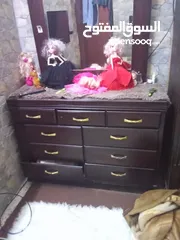  1 اثاث للبيع غرفه نوم وطقم كنب