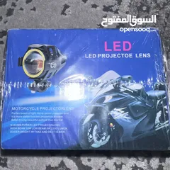  1 اضواء للدراجه الناريه مقاومه للماء LED projector lens