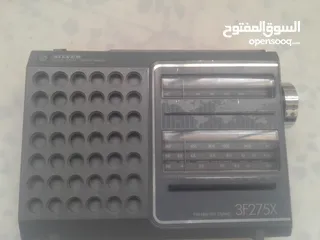 2 اجهزة راديو يابانية اصلية  سوني  وسيلفر  ياباني وفيلبس هولندي