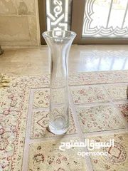  1 Glass vase