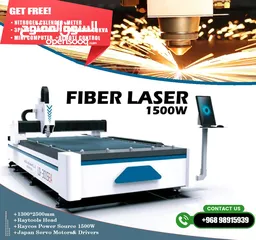  1 Fiber Laser Cutting Machine 1325 آلة فايبر ليزر لقص المعادن