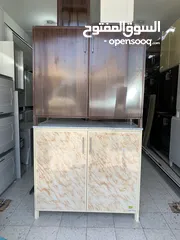  7 aluminum kitchen cabinet new make and sale خزانة مطبخ ألمنيوم جديدة الصنع والبيع
