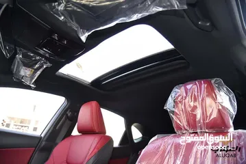  12 لكزس فاخرة NX 350 موديل 2024 كفالة الشركة عداد زيرو لون اسود مميز