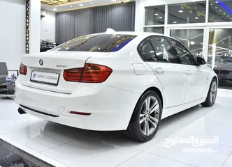  5 BMW 328i Sport ( 2014 Model ) in White Color GCC Specs