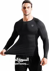  4 NELEUS Men's 3 Pack Dry Fit Long Sleeve Compression Shirts Workout Running Shirts
