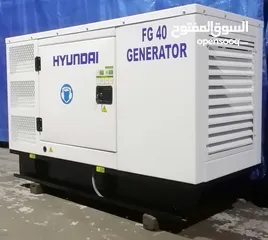  2 مولد كهربائي هيونداي HYUNDAI GENERATORS