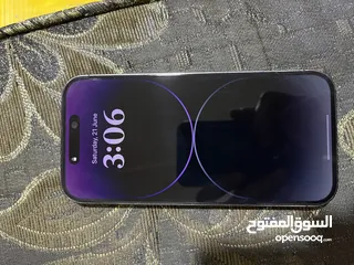  7 iPhone 14 pro purple 128 GB