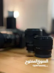  6 Sony A7iii with 3 lens