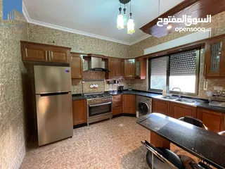  5 شقة مفروشة مميزة للبيع في تلاع العلي  - قرب مستشفى الإسراء طابق اول 135م تشطيب سوبر ديلوكس