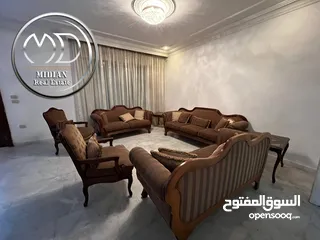  1 شقة ارضية للبيع ام اذينة مساحة 185م مع ترس و حديقة 50م تشطيبات سوبر ديلوكس بسعر مميز جداً