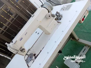  1 ماكينة خياطة نوع ياباني بحاله جيده جدا شغاله ميه