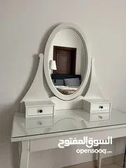  1 طاوله مكياج من ايكيا Ikea table and mirror