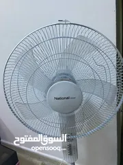  1 مروحة National Deluxe 18  انش خمس فراشات اربع سرعات للبيع بسعر حرق