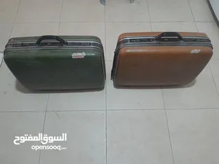  1 حقائب سفر عدد2للبيع نوع دبلوماسي القديم صنع تايواني اصلي