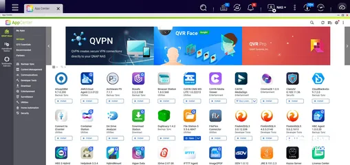  10 جهاز ناس تخزين متصل بالشبكة  QNAP NAS TVS-471   20TB