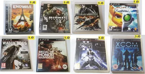  12 تشكيلة سيديات بلايستيشن 3 للبيع Playstation 3 Games